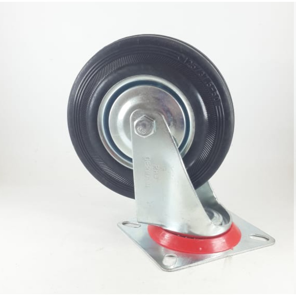 Roda Troli 5&quot; Hidup  Roda Karet 5 inch Roda Etalase Roda Gerobak