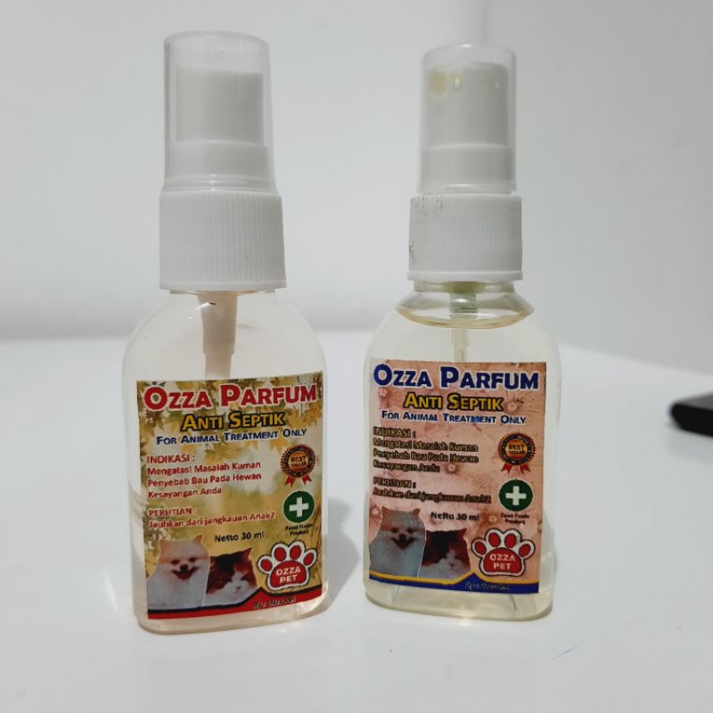 Parfum kucing antiseptik ozzapet 30ml