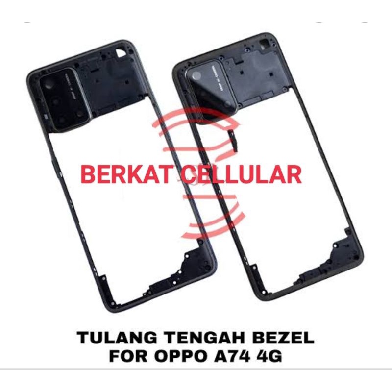 BAZZEL OPPO A74/PENUTUP MESIN OPPO A74