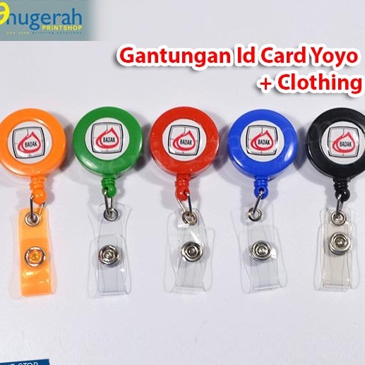 

Gantungan Id Card Yoyo + Clothing