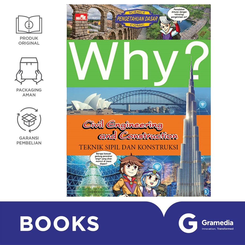 Gramedia Bali - Why? Civil Engineering