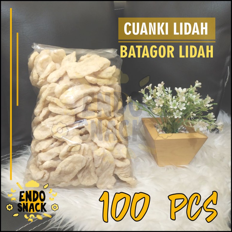 

100 Pcs Cuanki Lidah Cuanki Batagor Khas Garut Pelengkap Baso Aci, Seblak, Mie Instan