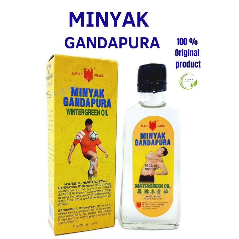 Minyak Gandapura Asli Cap Lang  60 ml