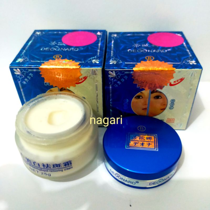 CREAM DEOONARD BIRU (MALAM) ORIGINAL