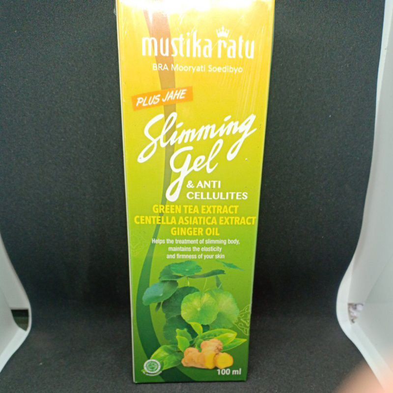 mustika ratu slimming gel jahe 100ml
