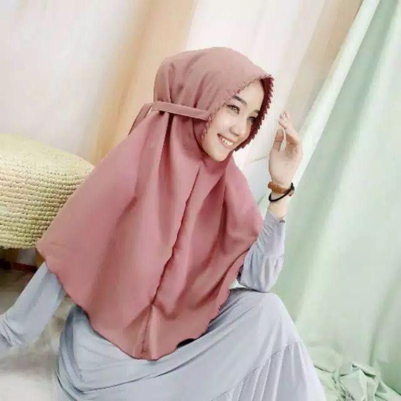 PIPIT HIJAB BERGO KERUDUNG INSTAN KCP LIPAT PAD TALI