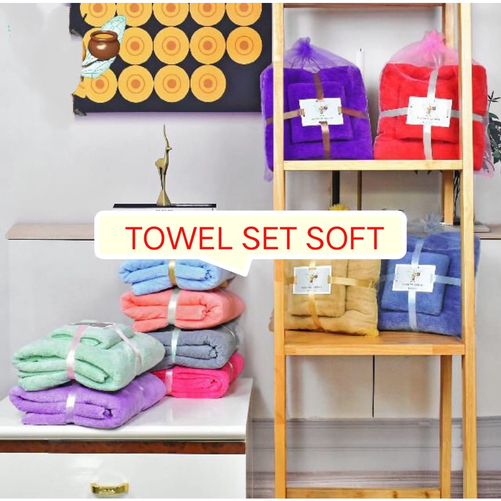 Handuk Mandi Dewasa, Handuk Microfiber Handuk Bayi Handuk Jumbo Handuk Towel Handuk Halus