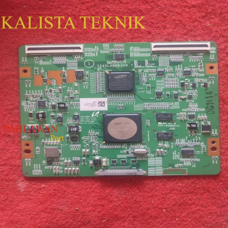 Tcon - T con board Samsung UA 55D8000 - 55 D 8000 tested