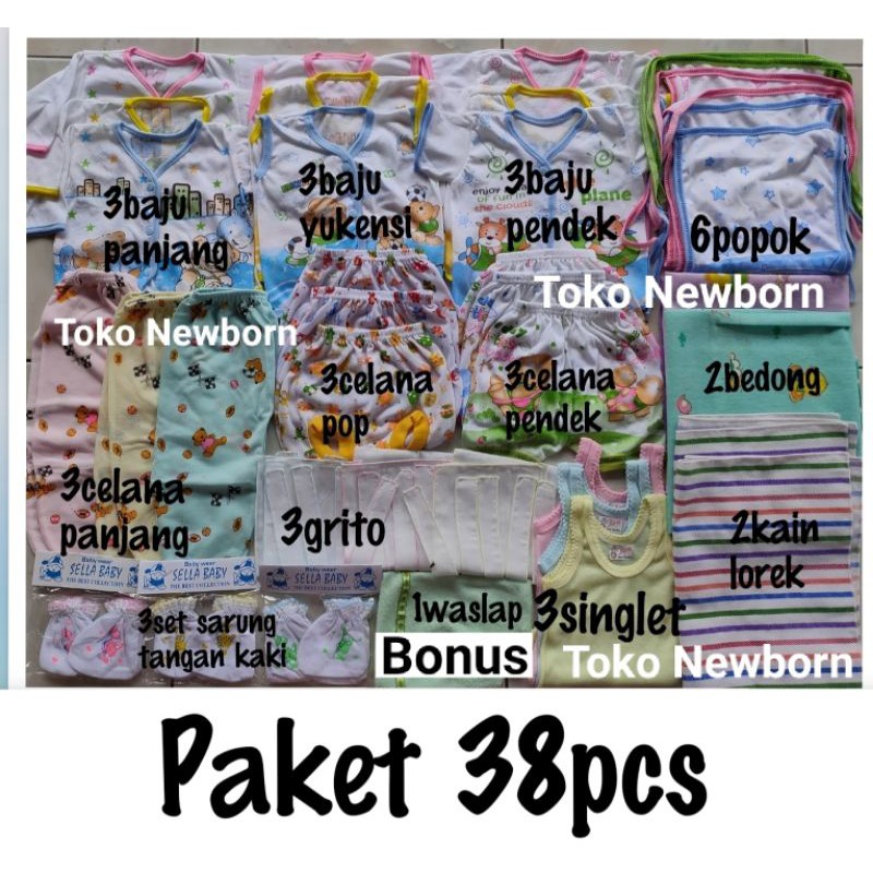 Paket perlengkapan bayi murah dan hemat