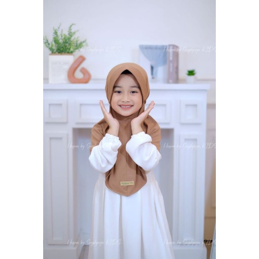 hijab anak ropel pet Ori husna / Husna kids / hijab anak tali tambang Husna / hijab anak ORI Husna