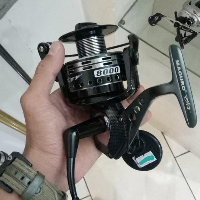 alat pancing mantul habis reel kelaut Maguro Storm 8000