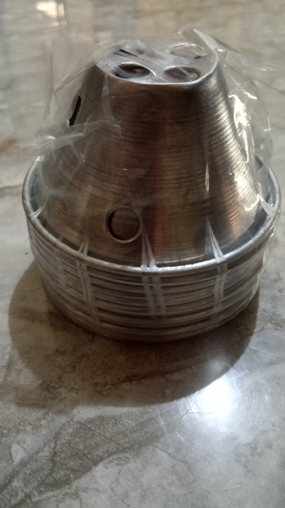 Cetakan Kue Bolu Kukus B Bahan Alumunium Isi 1 Lusin