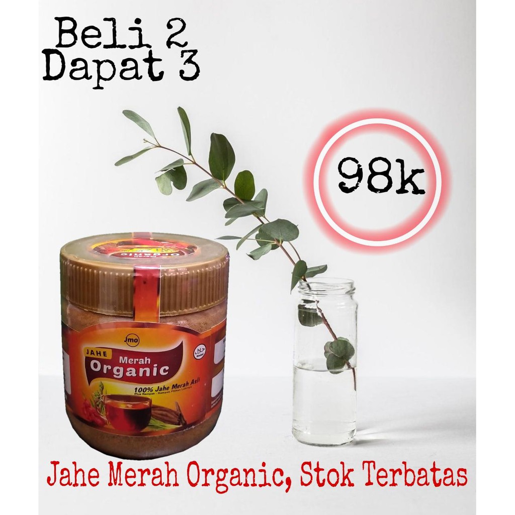 

Jahe Merah Organic-100% Jahe Merah ASLI