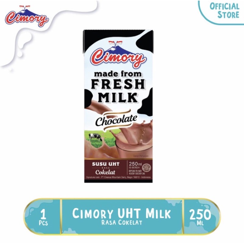 

1pc - Cimory UHT Milk Coklat 250ml
