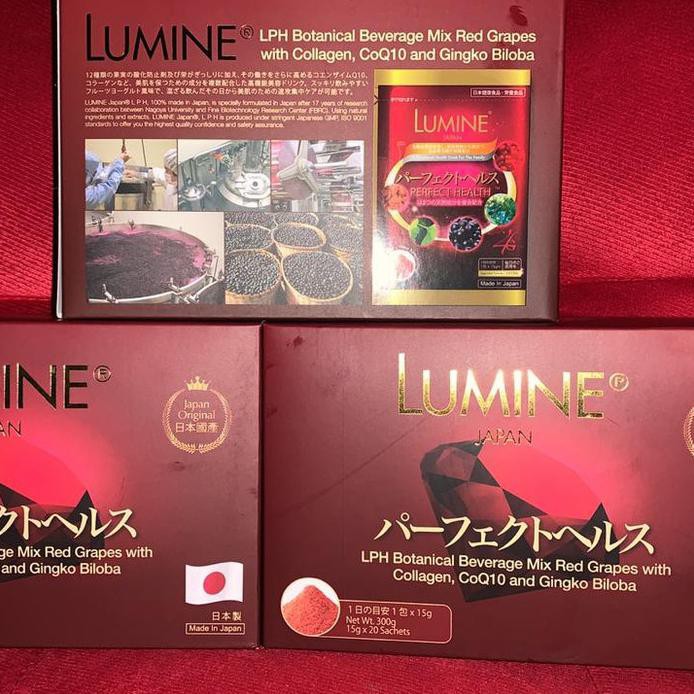 

LUMINE HEALTHY DRINK 100% ORIGINAL JAPAN