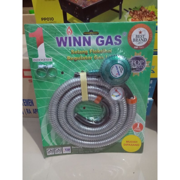 Regulator + selang Lpg
