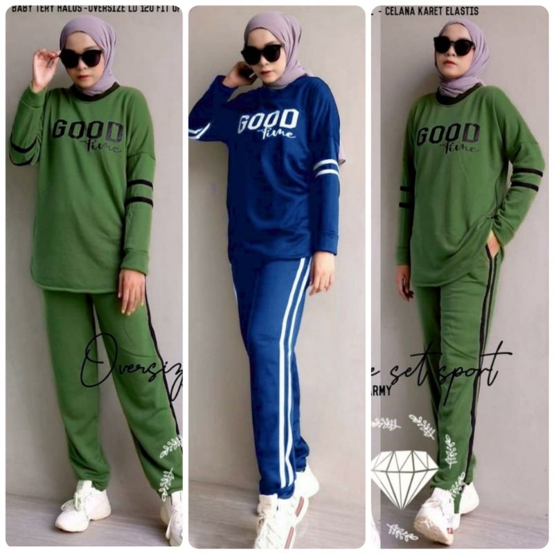 baju setelan wanita jumbo harian murah