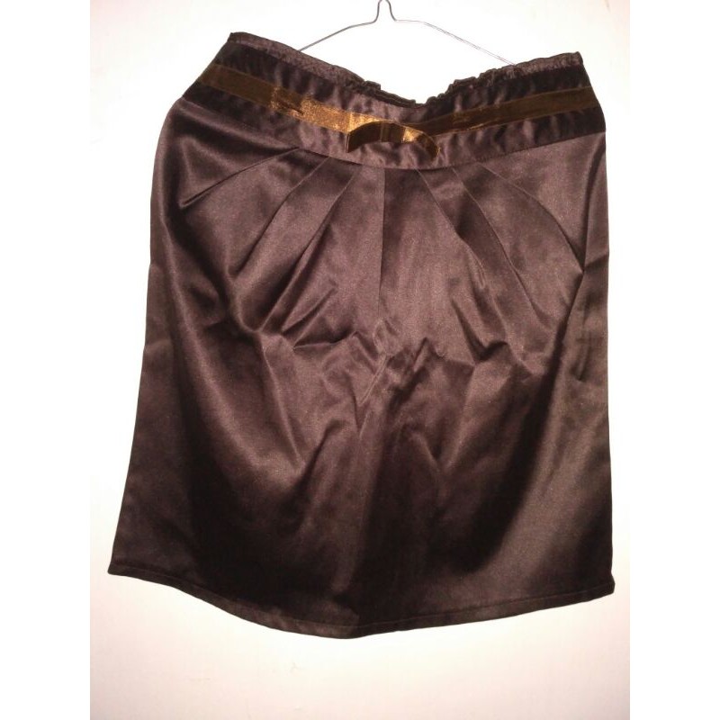 Rok wanita warna coklat