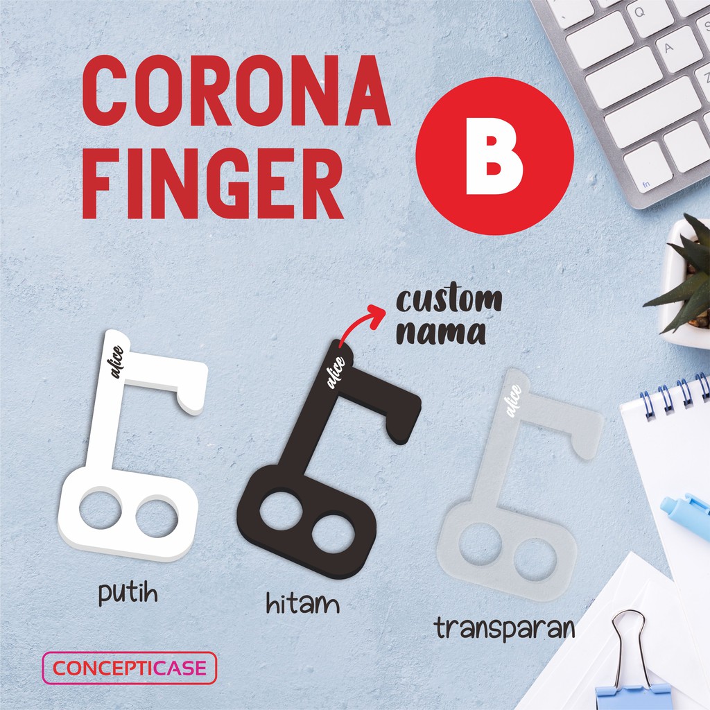 Corona Finger Polos Cofing Finger Extension