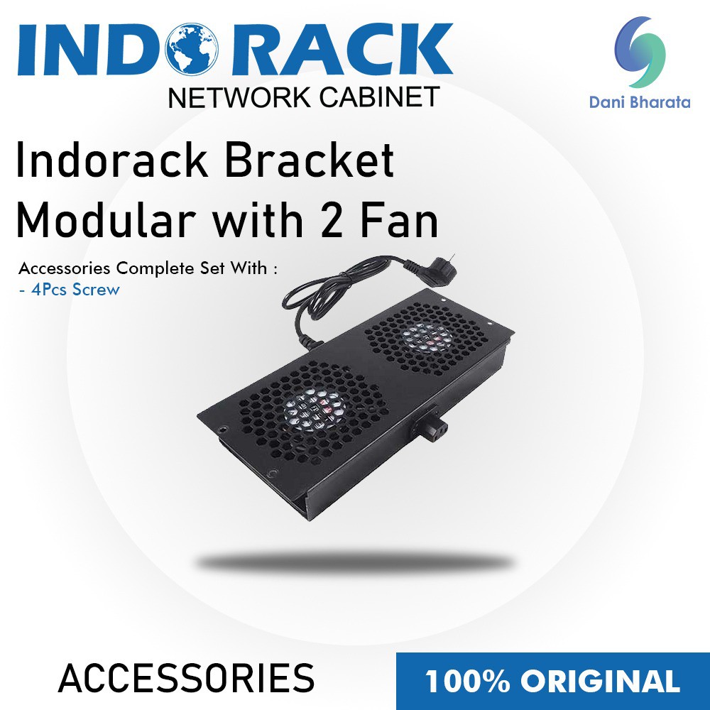 Indorack Bracket Modular with 2 Fan