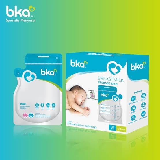 BKA Breast Milk Storage Bags 120ml isi 30pcs