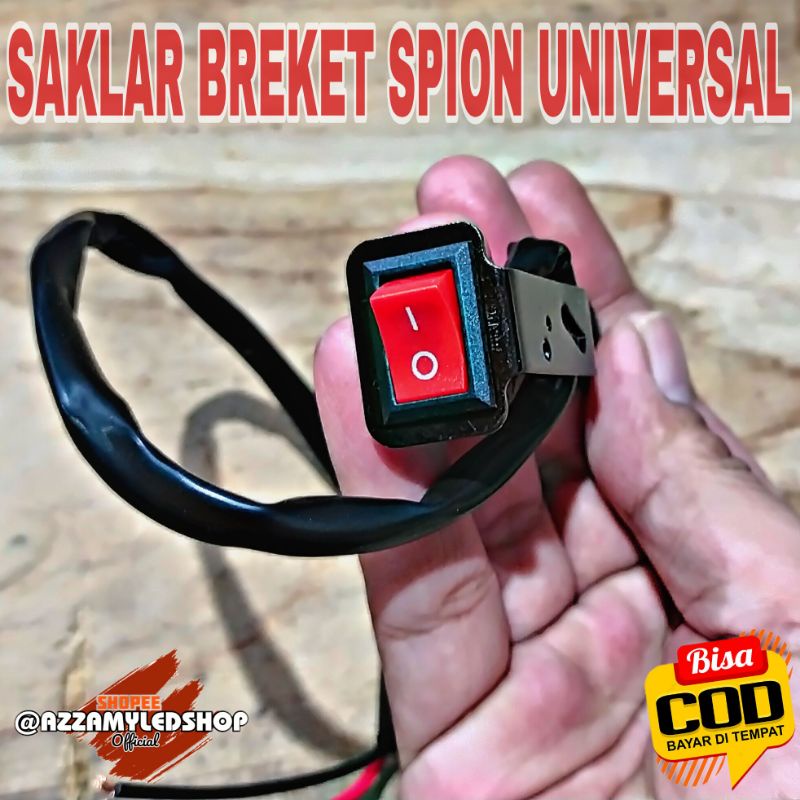 Saklar on off switch saklar on off lampu breket SPION universal semua motor