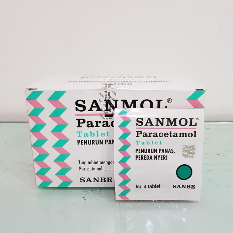 Sanmol Tablet (PER STRIP @ 4 TABLET)