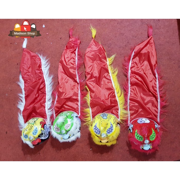 Topi Barongsai Murah Kepala Barongsai KECIL Kado Mainan Barongsai Anak Harga Grosir Termurah