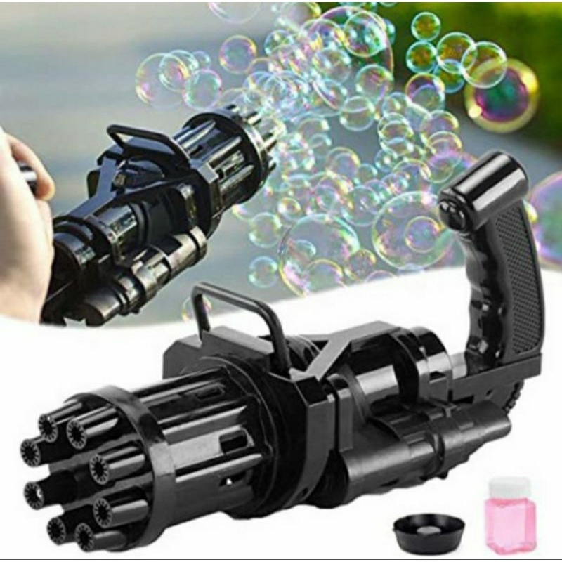 Mainan bubble gun pistol gelembung
