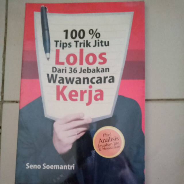Buku lolos wawancara kerja