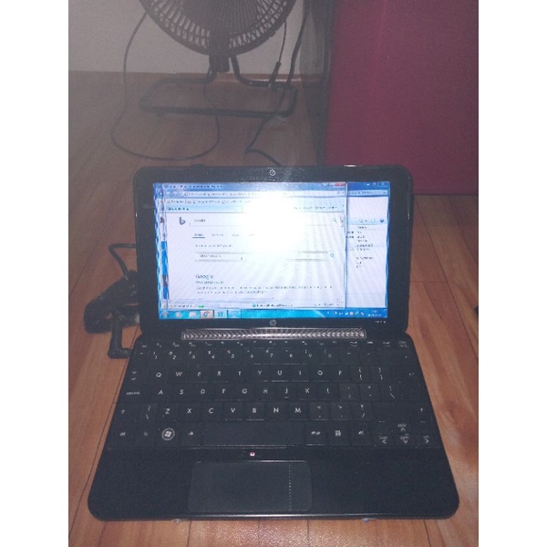 netbook hp mini 1001tu bekas pemakaian pribadi