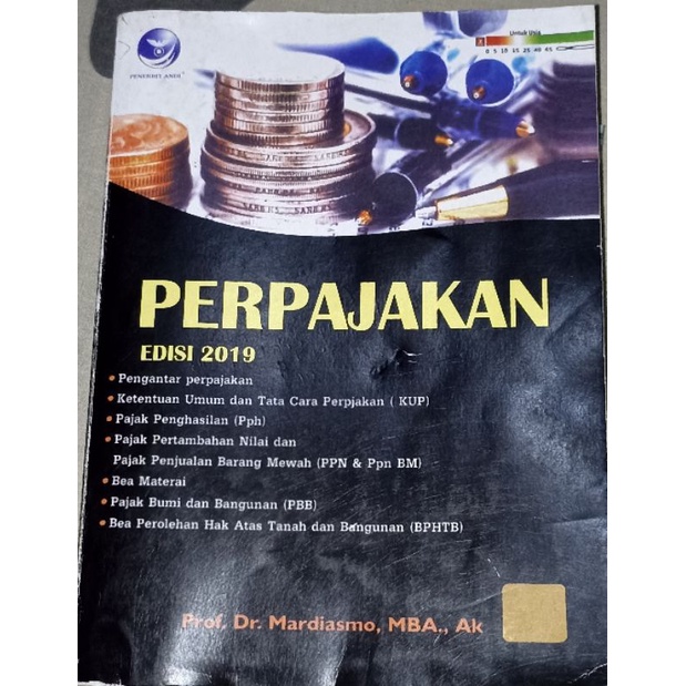 Jual Preloved Buku Perpajakan Edisi 2019 - Mardiasmo | Shopee Indonesia