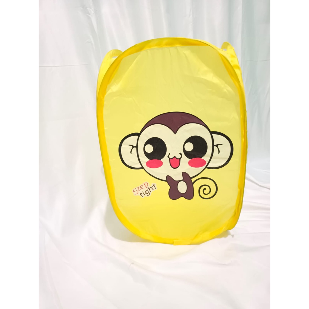 (SKR) Laundry Bag Basket Keranjang Baju Kotor Penyimpanan Portable