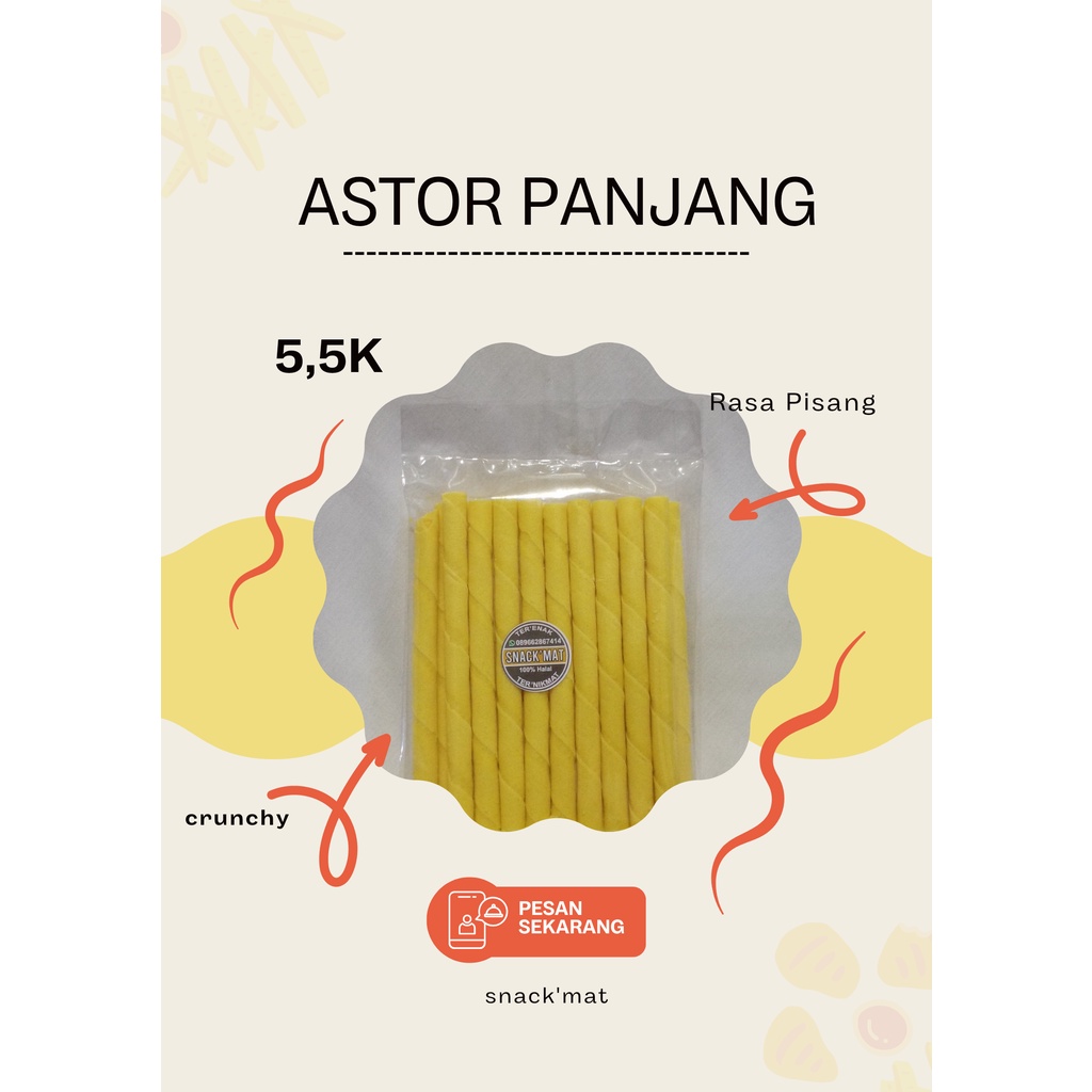 

Snack'Mat - Astor Panjang Pisang