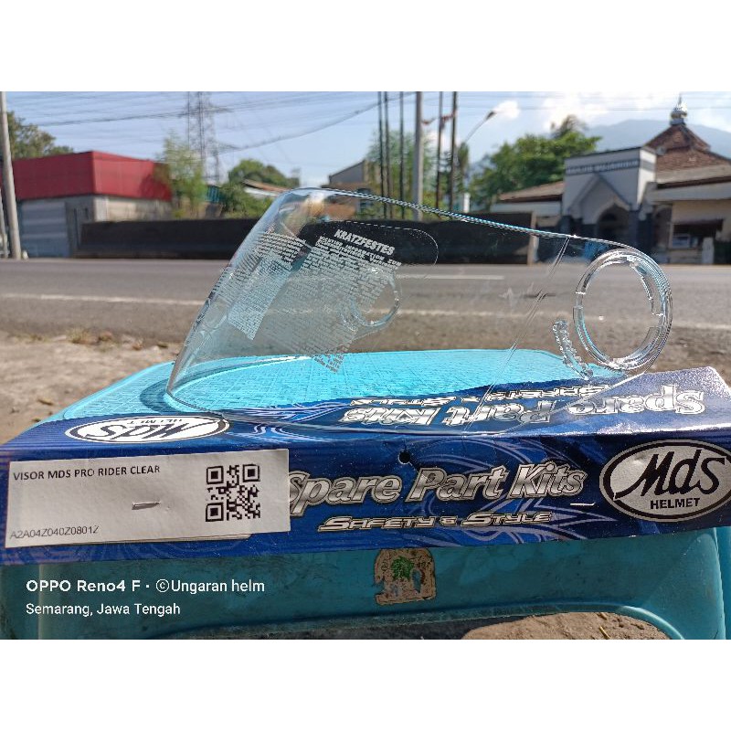 Kaca Helm MDS pro rider mds provent MDS modular clear ORI MDS