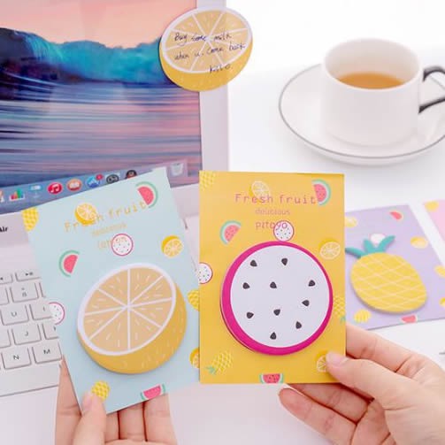 Sticky Note Fresh Fruit-7