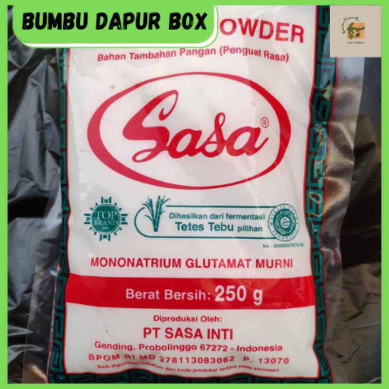 

Sasa 250gr / 100gr / 50gr Penyedap Rasa MSG