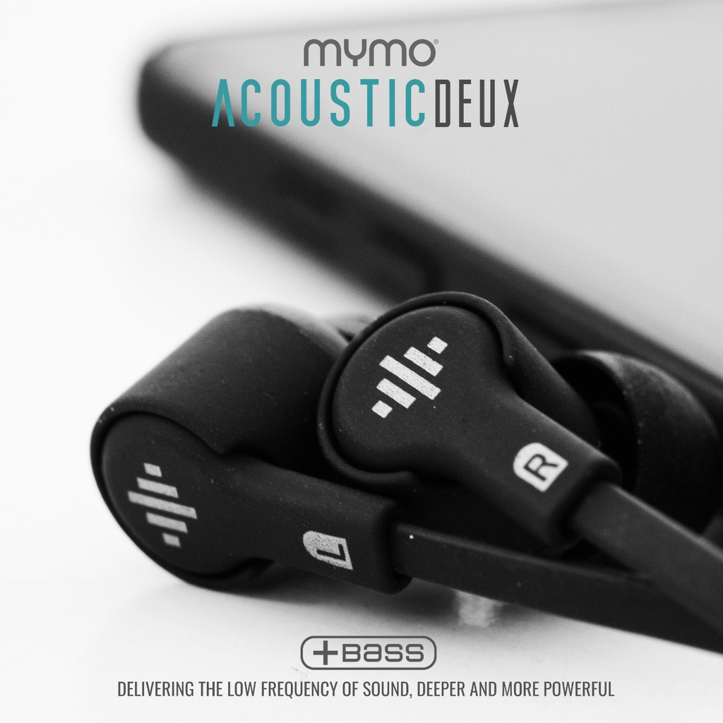 Headset Earphone MYMO ACOUSTIC DEUX High Quality Extra Bass Original Samsung Vivo Oppo