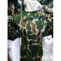 Kaos Loreng KKO Kaos Pendek Oblong Marinir TNI AL