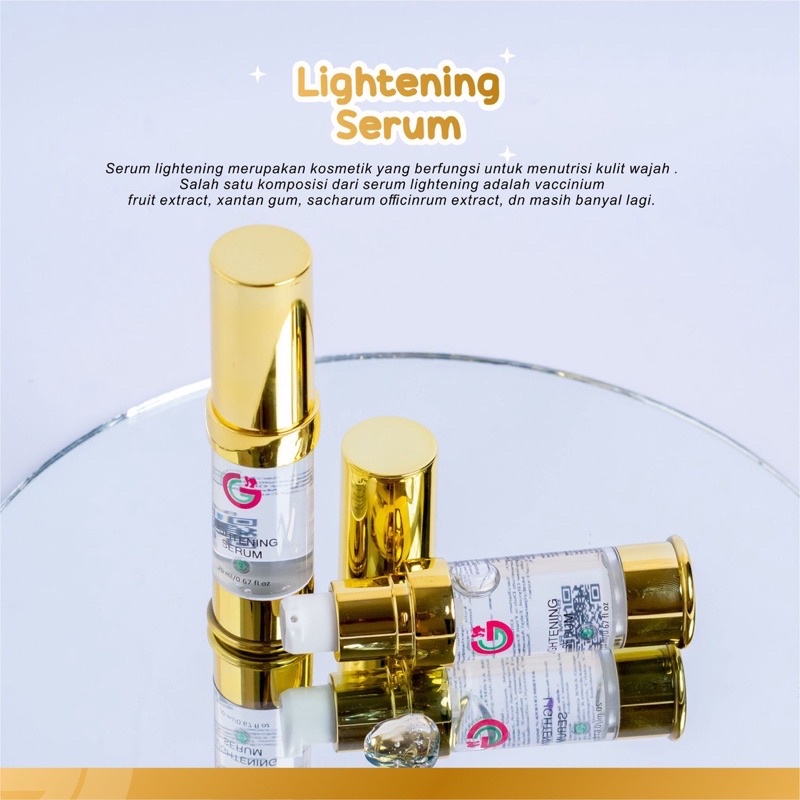 SERUM LIGHTENING | SERUM FLEK | SKINCARE | GLAFIDSYA