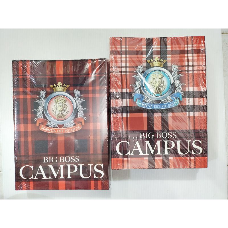 

Buku BIG BOSS CAMPUS Isi 50 Lembar - Buku Tulis Kertas - Buku Tulis Boxy