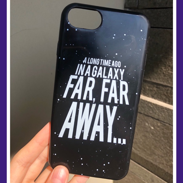 PRELOVED CASE IPHONE 7/8 <TYPO STARWARS>