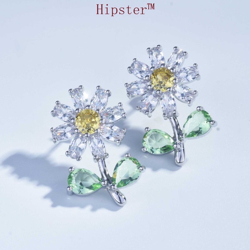 Fashion Luxury Moissanite Earrings Earrings