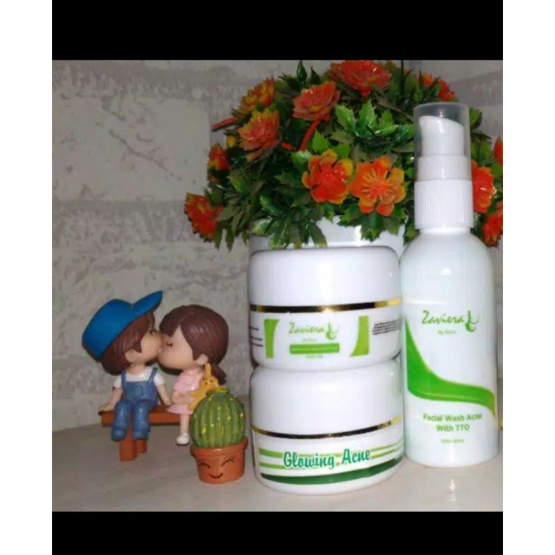 zaviera glowing acne