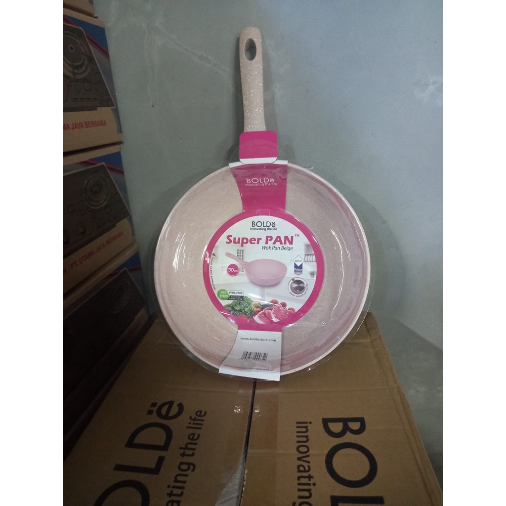 BOLDe Wok Pan 28 cm ORIGINAL | wajan ukuran 28cm