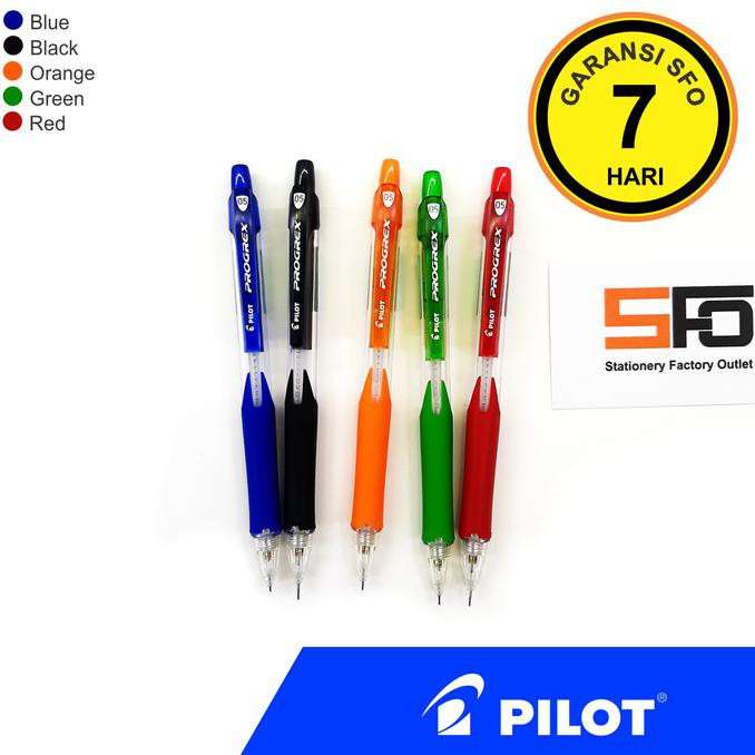 

Kualitas Terbaik] Pensil Mekanik Pilot Progrex 0.5Mm (H-125C) - Hitam