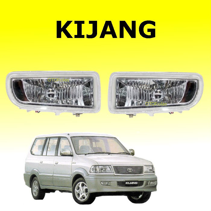 Fog Lamp Kijang Kapsul Efi Krista 2000 2001 2002 Lampu Kabut Bumper Bemper