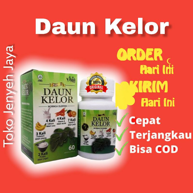 Kapsul Daun Kelor Original