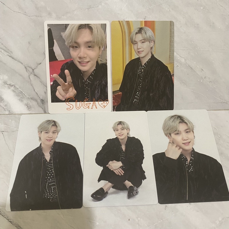 BTS PTD permission to dance mpc mini photocard pc suga yoongi official spc special photocard | dalma