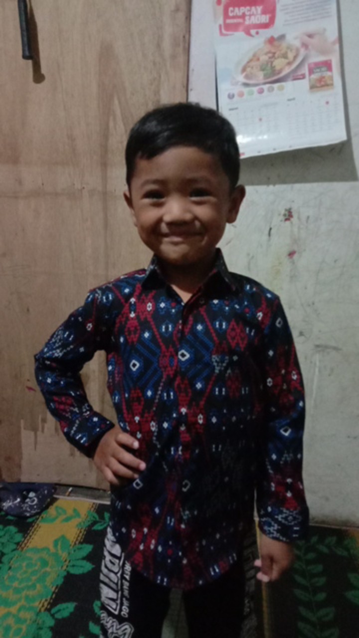 Baju Batik Anak Lengan Panjang / Baju Anak-anak Batik Lengan Panjang